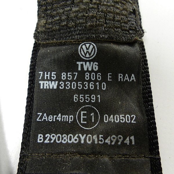7H5 857 806E VW T5 Bezpečnostní pás  řidiče  2004 - 2010 - 2
