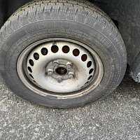 7H8 601 027 A  091 ocelovy disk  VW T5 Transporter 2008 16 palců - 4