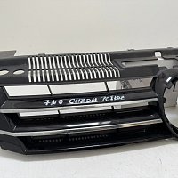 VW  Sharan 7N 2010 - Přední mřížka mřížky černá Chrom - 4