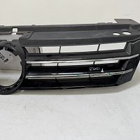 VW  Sharan 7N 2010 - Přední mřížka mřížky černá Chrom - 5