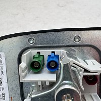 střešní anténa Audi  . BARVA LJ5L MELOE BLUE - 4