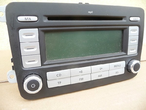 1K0 035 186AD VW RÁDIO - RCD 300 MP3 Radio/CD/Stereo - 2