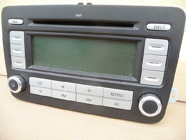 1K0 035 186AD VW RÁDIO - RCD 300 MP3 Radio/CD/Stereo - 3