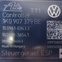 ABS čerpadlo blok  VW Golf VI 6 ABS 1K0907379BE 1K0614517CP .1K0614517DE BEF - 2