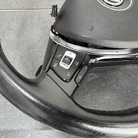 Multifunkční kožený volant s funkcí Cruise/ACC pro Passat B8 3G Tiguan Touran Multivan T5 T6 T6,1 - 3