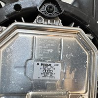 8W0121003D PŘEDNÍ VENTILÁTOR CHLADIČE AUDI A8 L D5 4N  8W0 959 455 P + 8W0 959 455 N - 5