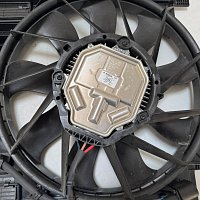 8W0121003D PŘEDNÍ VENTILÁTOR CHLADIČE AUDI A8 L D5 4N  8W0 959 455 P + 8W0 959 455 N - 6