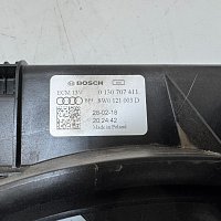 8W0121003D PŘEDNÍ VENTILÁTOR CHLADIČE AUDI A8 L D5 4N  8W0 959 455 P + 8W0 959 455 N - 11