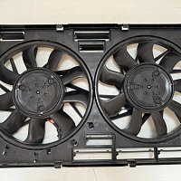 8W0121003D PŘEDNÍ VENTILÁTOR CHLADIČE AUDI A8 L D5 4N  8W0 959 455 P + 8W0 959 455 N - 16