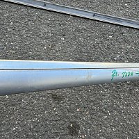 Ozdobná lišta předních levých dveří VW Passat B5.5 01-05 CHROM STŘÍBRNÁ - 5