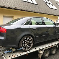 Audi A4 B6,5 B7 B6 SEDAN Zadní sklo okno 8E5 845 501 N zadni sklo zesilovac antenni  pripojeni  LIMUZÍNA SALON - 3