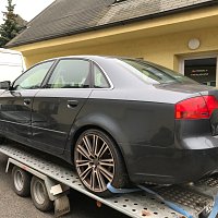 Audi A4 B6,5 B7 B6 SEDAN Zadní sklo okno 8E5 845 501 N zadni sklo zesilovac antenni  pripojeni  LIMUZÍNA SALON - 5