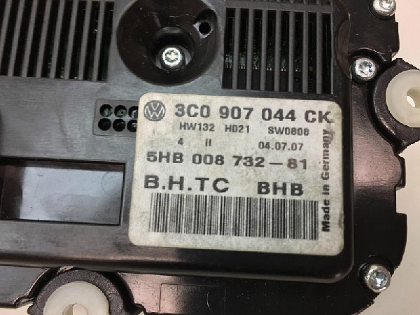 3C0 907 044CK VW Passat 3C  Panel ovládání klimatizace - Climatronic   - 2