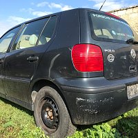 6N0 845 051 AA zadni sklo zelena VW POLO 6N 2001 - 3