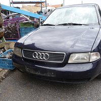 Audi A4 B5 1996 97 98 8D0 8D5  SEDAN LIMUZÍNA ZADNÍ OKNO SKLO  zadni vyhrivane  s antenou zelena  limuzina - 4