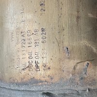 Filtr pevných částic (DPF) pro VW, Seat, Audi, Škoda 2.0L - 3