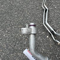 potrubí klimatizace VW Transporter T5 T6 VI zadní topení 2x hadice sada 2 ks - 7
