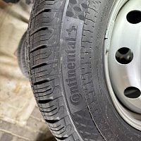 rezervní kolo Continental VanContact Camper 225/75 R16 CP 118R NOVÉ Ducato 250 290 Fiat Boxer Jumper - 6