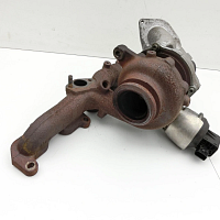 03L 253 010 G / 03L 253 010 GX TURBO Potrubí výfukové s turbodmychadlem BORGWARNER  VW Sharan 7N TDI 2,0 TDI CFFF od 2012 - 3
