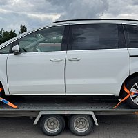 výfuk Tlumič hluku dodatečný Zadní tlumič  VW Sharan 7N TDI 2,0 TDI CFFF od 2012 - 2