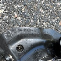 VW SHARAN 7N1, 7N2 ROLNA  posuvných dveří 7N0843335F - 4