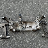 VW Sharan 7N přední náprava mcpherson závěs kola + tlumič - 3