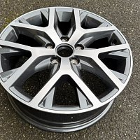 hliníkový disk Canyon pro VW Caddy 2K 6Jx17 ET50 2K5 601025F nový - 3