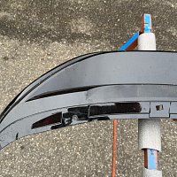 VW ID5 ID.5 difuzor spodní část nárazníku pro PDC spoiler - 14
