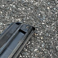 Ozdobná lišta dveří A4 B6 B7  8E zadní pravá spodní  SLINE V LAKU - 7