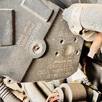 hrdlo skrtici klapky Motor BWA VW Golf V 2.0 GTI TFSI 147kW 200PS 2,0L - 2