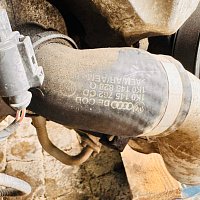1K0 145 762 CD + 1K0 145 828 Q hadice tlakova turbodmychadlo  Motor BWA VW Golf V 2.0 GTI - 2