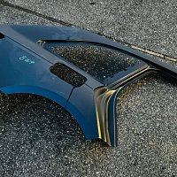 Díl výřezový Blatník bok - postranice vzadu zvnejsku vpravo Kombi AUDI A4 B9 8W9 AVANT - 2
