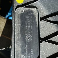 Přepážka VW Caddy III 2K5 2K5863176 + 2K5863169C originální - 6