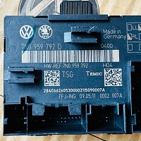 Řídicí jednotka dveří VW Sharan 2.0 TDI Diesel 103kW (140 HP) 7N0959792D 2013 - 2