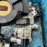 VW AUDI TĚLESO ŠKRTÍCÍ KLAPKY - 2