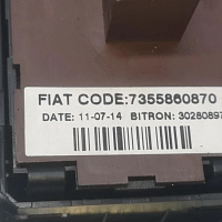 7355860870 Spínač pro PEUGEOT BOXER  Comfort HDi 130 20 842850 - 2