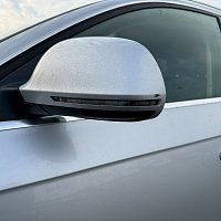 Audi A4 B8 8K  zrcátko levé řidič + blikač  STŘÍBRNÁ LX7W - 2