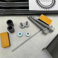 nosič  držák rezervního kola pro VW T7 Multivan, krátký rozvor - 17