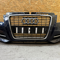 Audi A3 8P 2008-12 Kapota lakovaná v barvě  LZ5A  modrá metalíza Tiefseeblau - 4