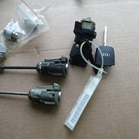 8E0 905 855 C vlozka zamku pro spinaci skrinku se snimaci civkou klic hlavni s kodovanym trans- ponderem s moznosti zmeny kodu    107 905 855 CF - 5