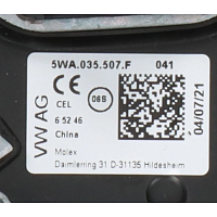 VW Golf 8 Passat B9 ID.4 střešní anténa kombinovana GPS černá lesklá 041 NOVÁ - 10