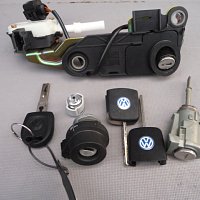 3B0 837 167 G  Vložka zámku s klíči a pouzdrem - 5