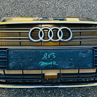 8V6 853 651 AB   Originální mřížka chladiče pro Audi A3 od roku 2017 8V3853651AB S LINE mit RADAR - 2