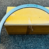 Ochranná lišta pro blatník Audi Q5 FY S-Line pravý přední 80A853718F GRU - 2