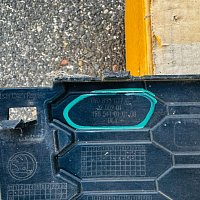 Mřížka nárazníku střed Fabia 3 III facelift 6V0853677G - 7