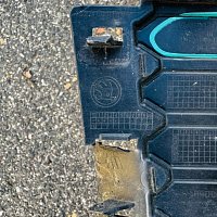 Mřížka nárazníku střed Fabia 3 III facelift 6V0853677G - 8