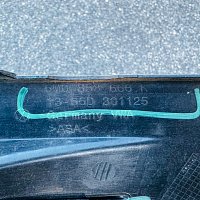 Originální rámeček mlhového světla VW pro Golf Plus V, přední pravý, 5M0853666K 9B9 - 3