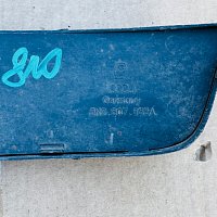 Audi TT Mk1 2001 Přední pravá spodní mřížka chladiče, třídílná přední 8N0 807682A - 4