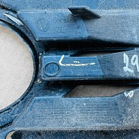 5K0 853 665   /  ZSB  5K0 584 661 CHROM RÁMEČEK  MŘÍŽKA přední nárazník pro mlhovku   VW GOLF  5 V VI 2009-2012 5K0853665 Levý - 5