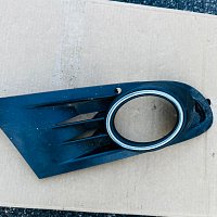 5K0 853 665   /  ZSB  5K0 584 661 CHROM RÁMEČEK  MŘÍŽKA přední nárazník pro mlhovku   VW GOLF  5 V VI 2009-2012 5K0853665 Levý - 6